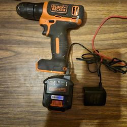 Black And Decker Battery Operated Drill