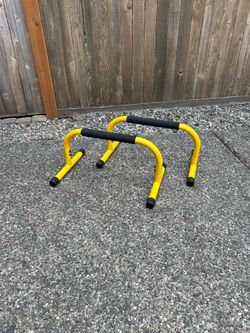 Lebert Parallette Push Up Bars Home Gym
