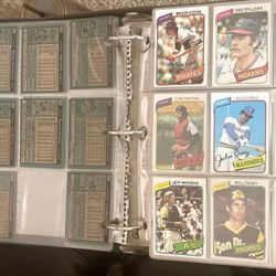 1980 Topps (incomplete) set