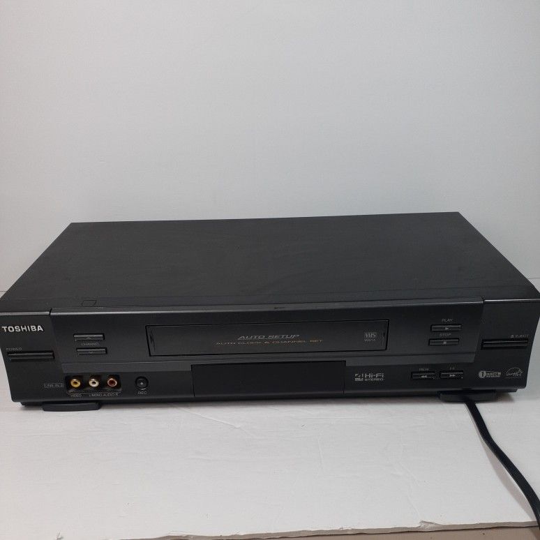 Toshiba W614 W625 VCR VHS 4 Head HiFi Stereo Video Cassette Recorder