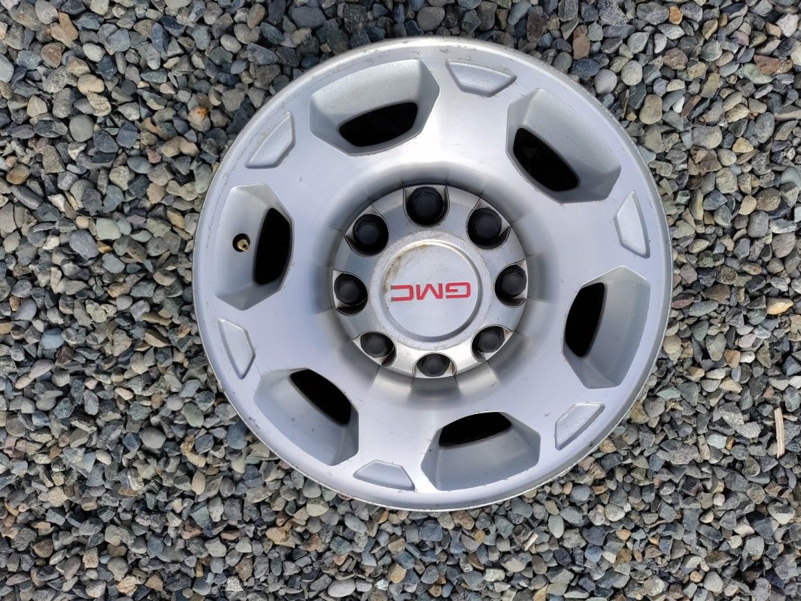 Factory Aluminum 17'' GMC Wheels.  Set Of 4