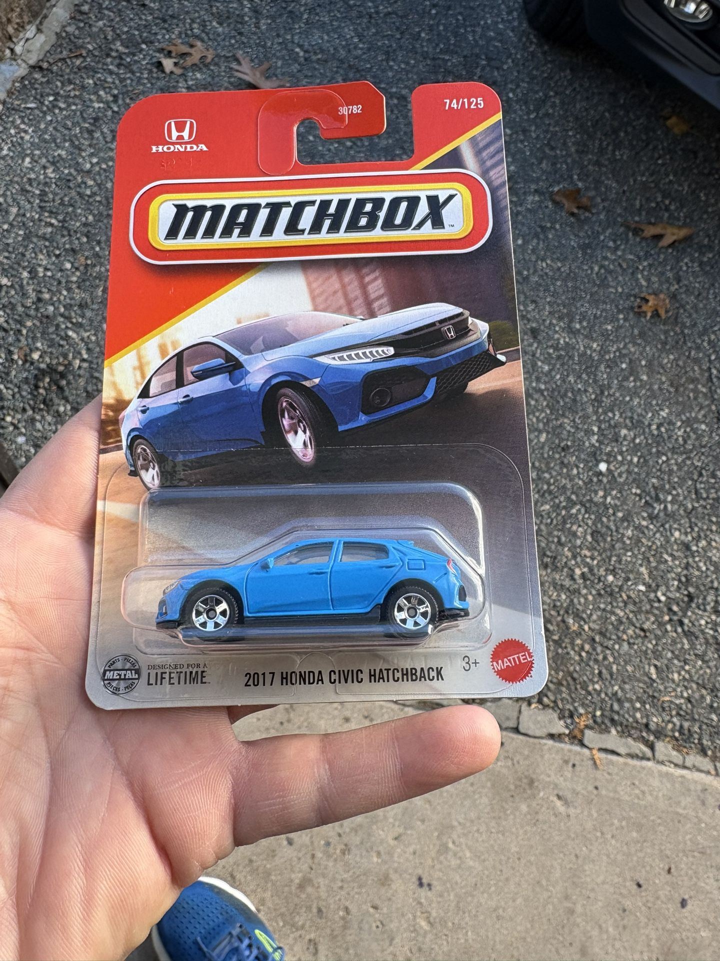 Matchbox 2017 Honda Civic Hatchback New 2025