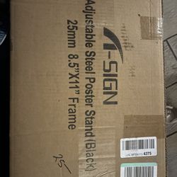 Adjustable Steel Poster Stand
