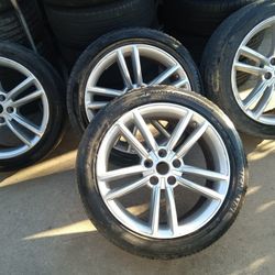 19" OEM Tesla Model S Wheels And Tires