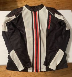 Harley Davidson Mesh Padded Biker Jacket