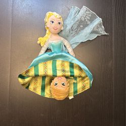 Princess Elsa Doll And Princess Anna Doll, Two Sided Doll