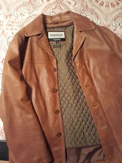 Genuine leather jacket xl