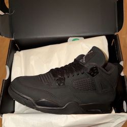 AIR JORDAN 4 RETRO BLACK CAT SIZES 7Y / 10.5M / 11M / 13M