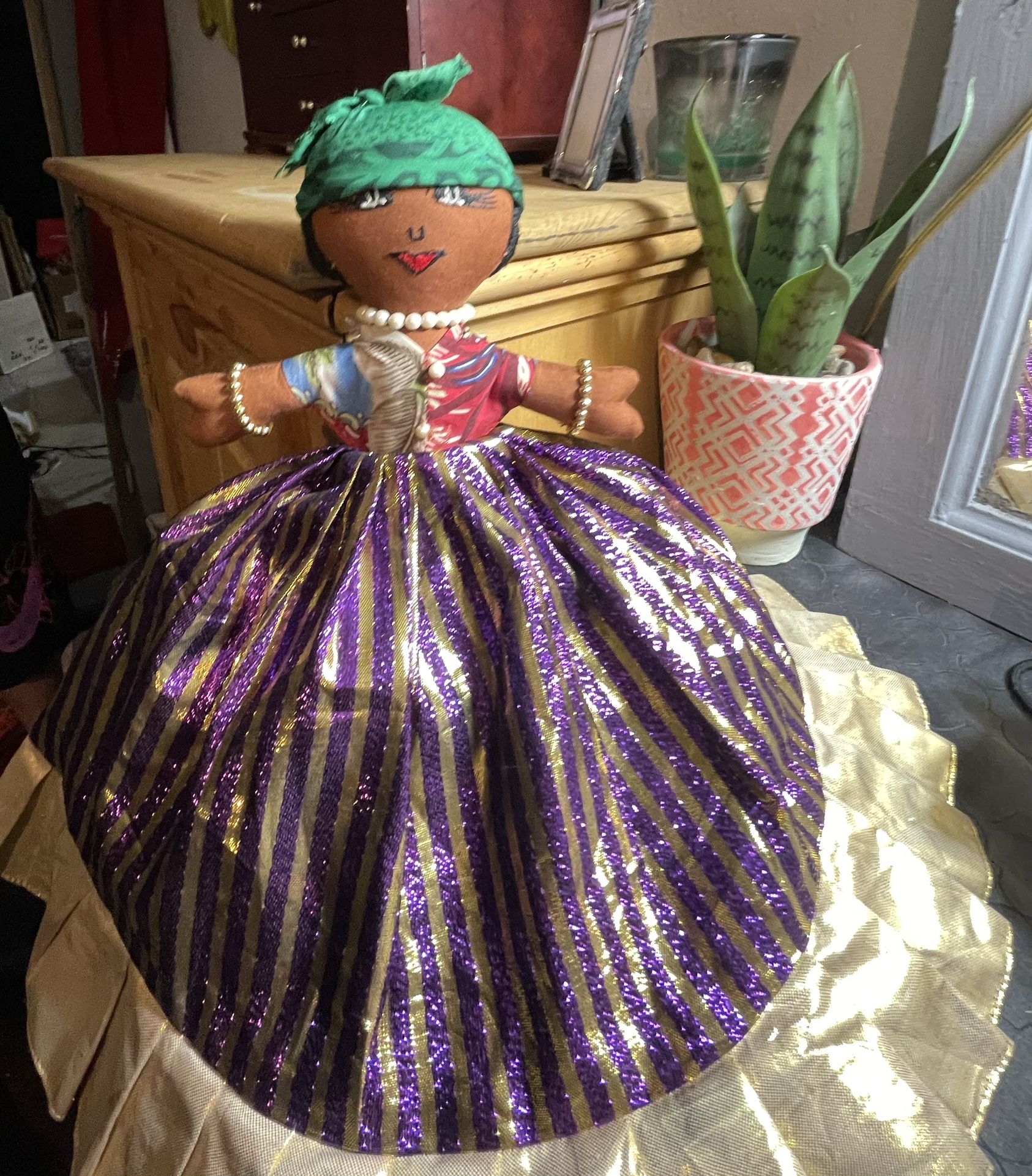 Two In One Island Cloth Doll