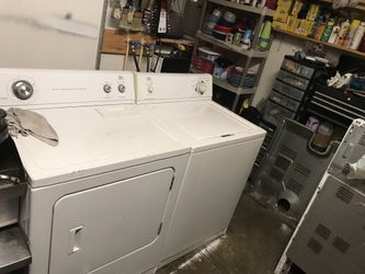 Washers and dryers