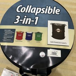 Collapsible 3 in 1 cooler - San Francisco Giants - MLB official licensed 