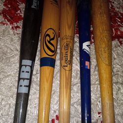 BASEBALL WOOD BAT BATS 💪 FOR LEAGUE only $60 Each! Better Hurry!