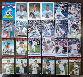 Dodgers baseball cards
