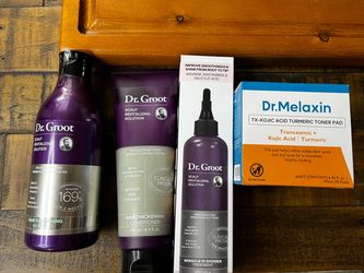 Dr. Groot Hair  & Dr. Melaxin + MORE VIRAL BEAUTY SKINCARE LOT