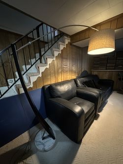 Planar Arc Lamp - With marble Base