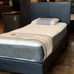 Brand New Twin Beds For Sale/Complete Bed Frame With New Mattress/Fast Delivery