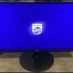 new in open box phillips 22” monitor