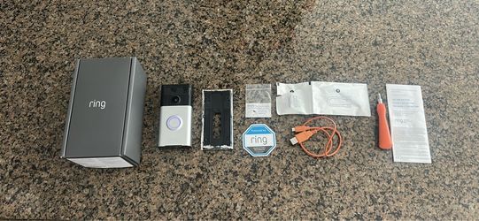Ring Video Doorbell 1st Generation – Satin Nickel