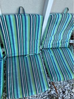 Chair cushions
