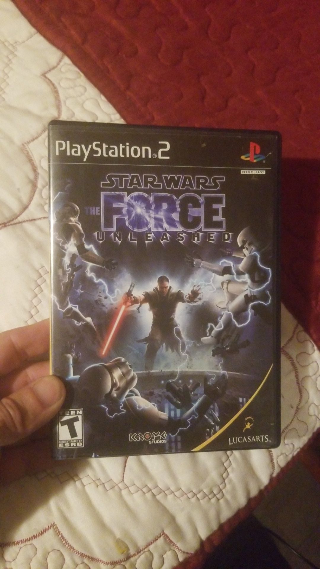 Ps2 star wars the force unleashed