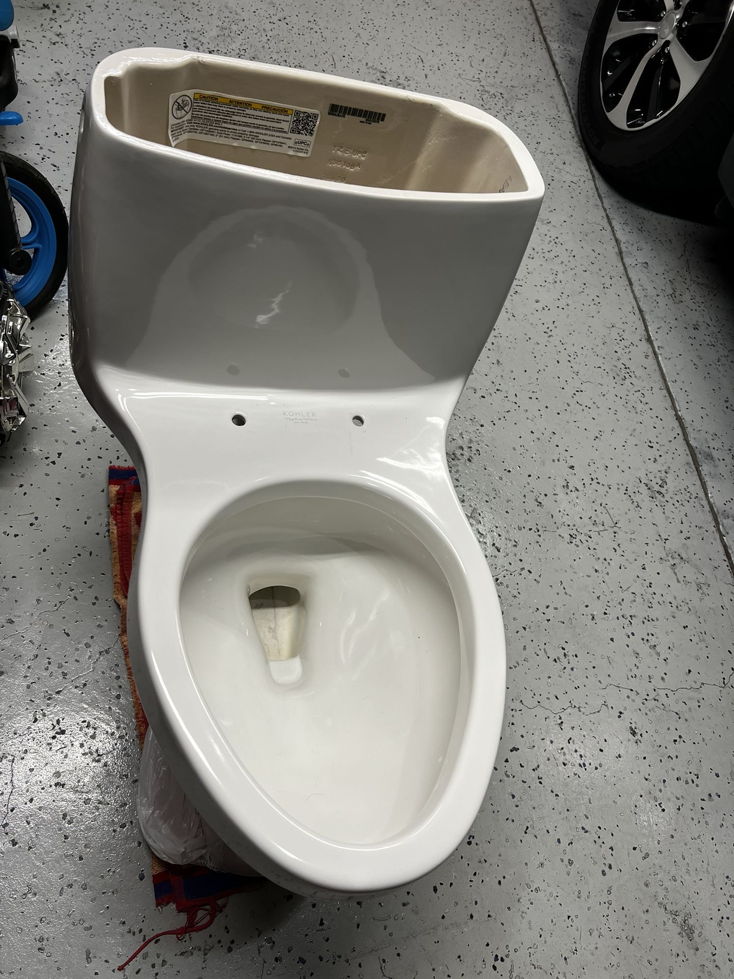 New Kohler Toilet, No Internal Parts