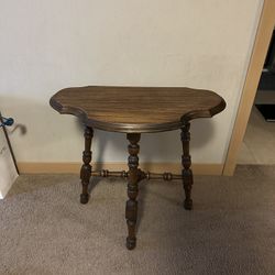 Wood End Table