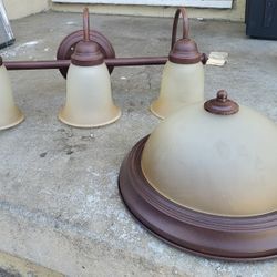 Bathroom Lights - Rubbed Bronze