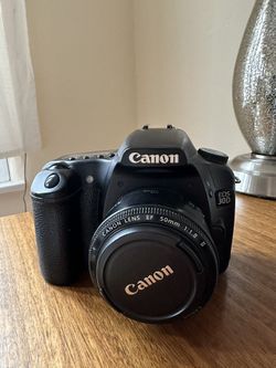 Canon 30D Digital Camera With Canon EF 50 mm 1.8 Lens 