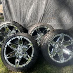 22” Chevy 285/45r22