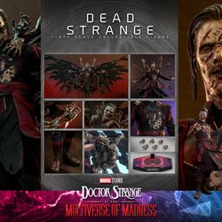 Hot Toys MMS654 DEAD STRANGE Marvel Doctor Strange The Multiverse Of Madness 1/6 Figure