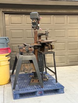 Drill press planner and a BandSaw / Tools