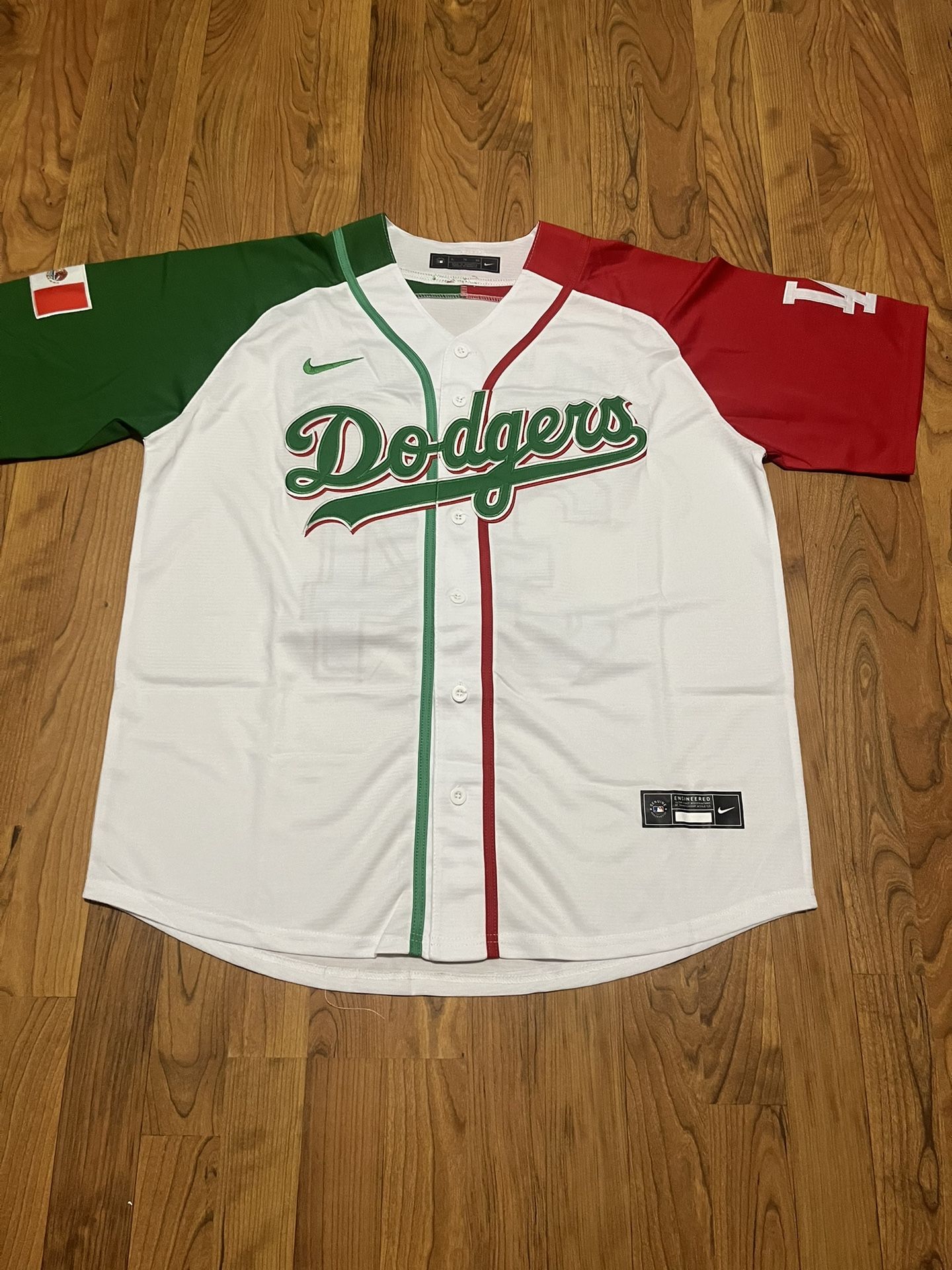 Los Angeles Dodgers Stitched Mexico Style Fernando Valenzuela Jerseys