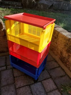 Storage Shelves On Wheels