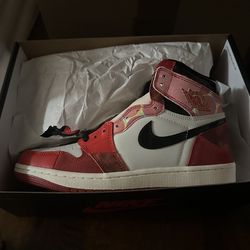 Jordan 1 Spider Man Size 7