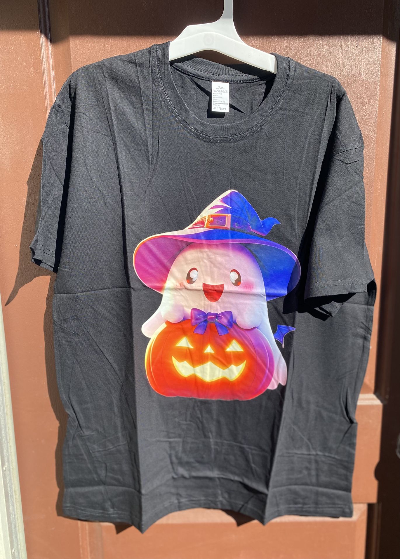Halloween Ghost T-Shirt XL