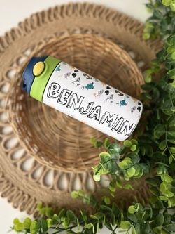 Custom Dinosaur Kids Tumbler 