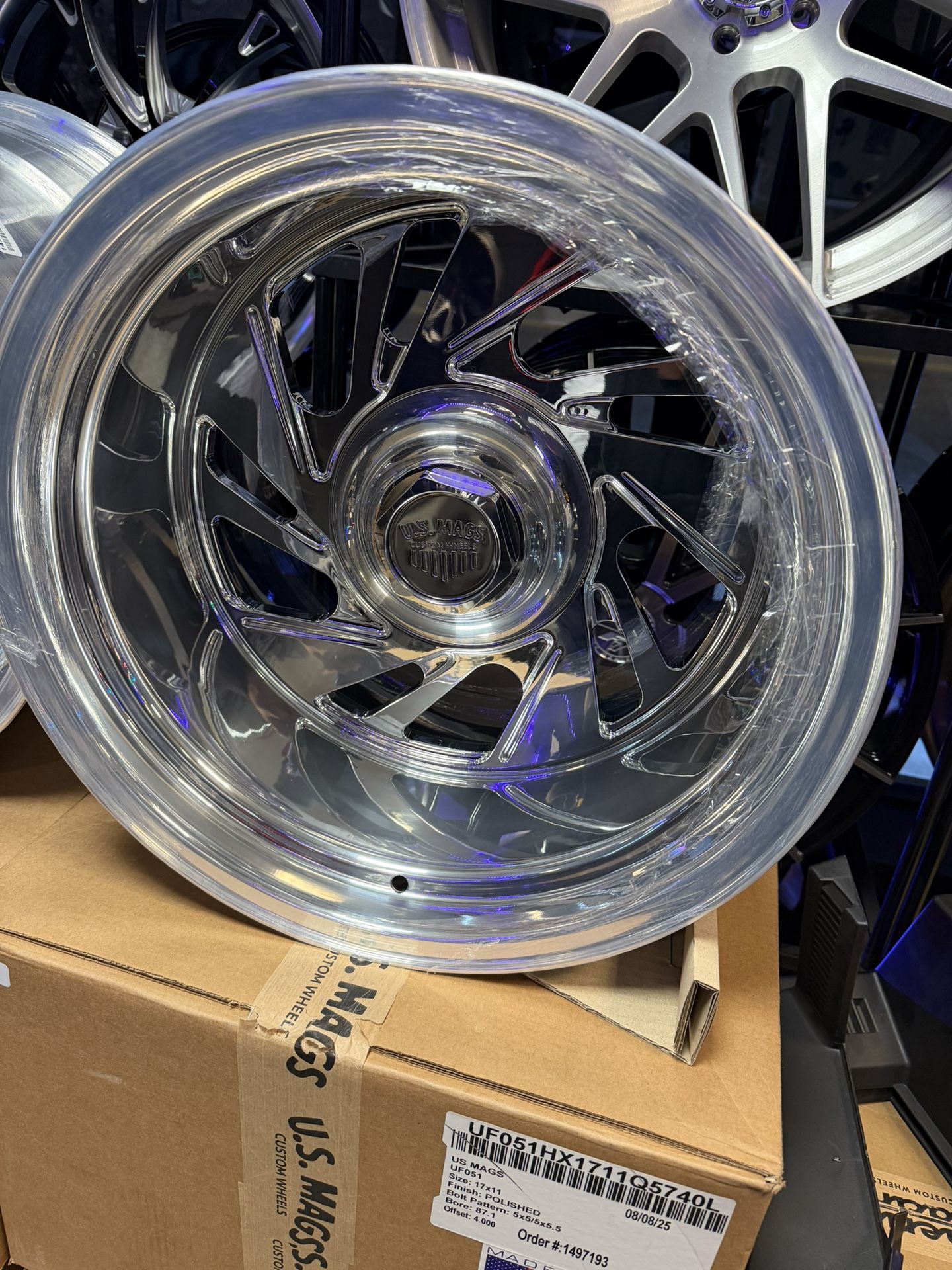 17x11 5x127/5x139.7 Polish Wheels