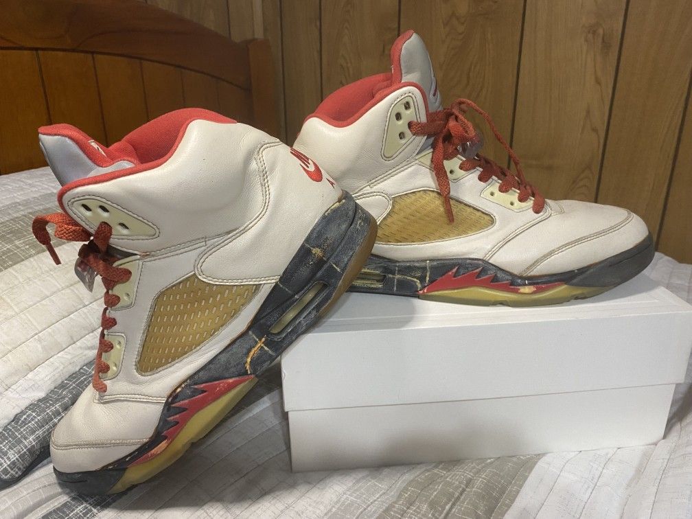 Jordan Custom Og Fire Red