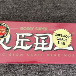 Bones Skate Board Bearings ** REDZ **