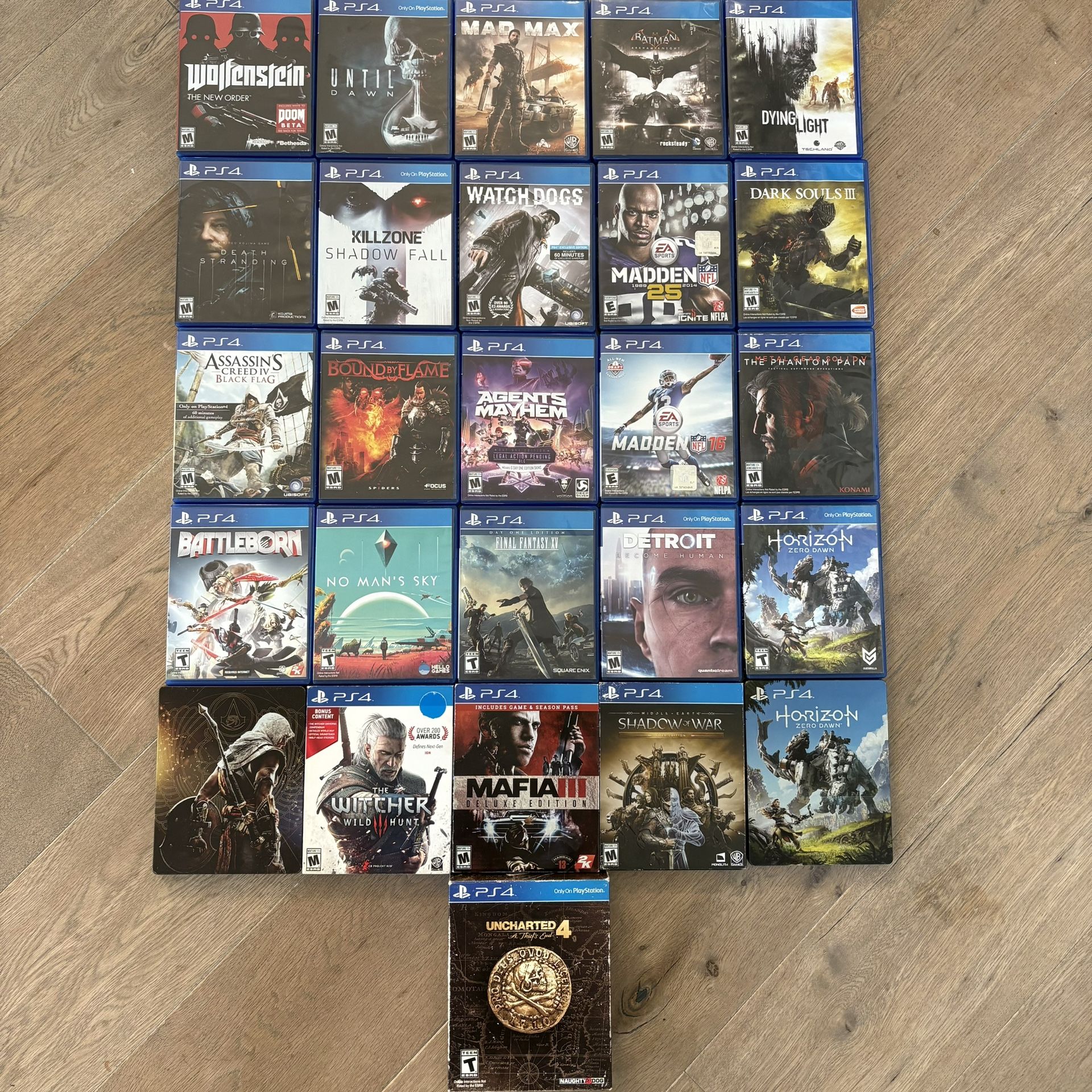 PS4 Games 26 PS4 Games Selling All Together