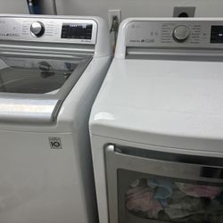 LG Washer FREE Dryer Set DLGX7801WE 27 Inch Electric Smart Dryer With 7.3 Cu. Ft. Capacity