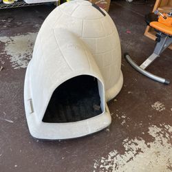 Dog House Indigo Igloo Style