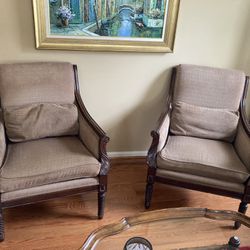 2 Armchairs Gently Used - Local Picky ups Only