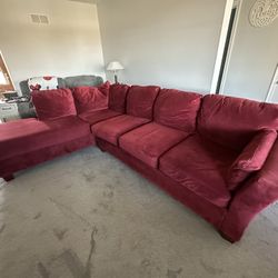 Like new sectional - With Queen Sleeper 