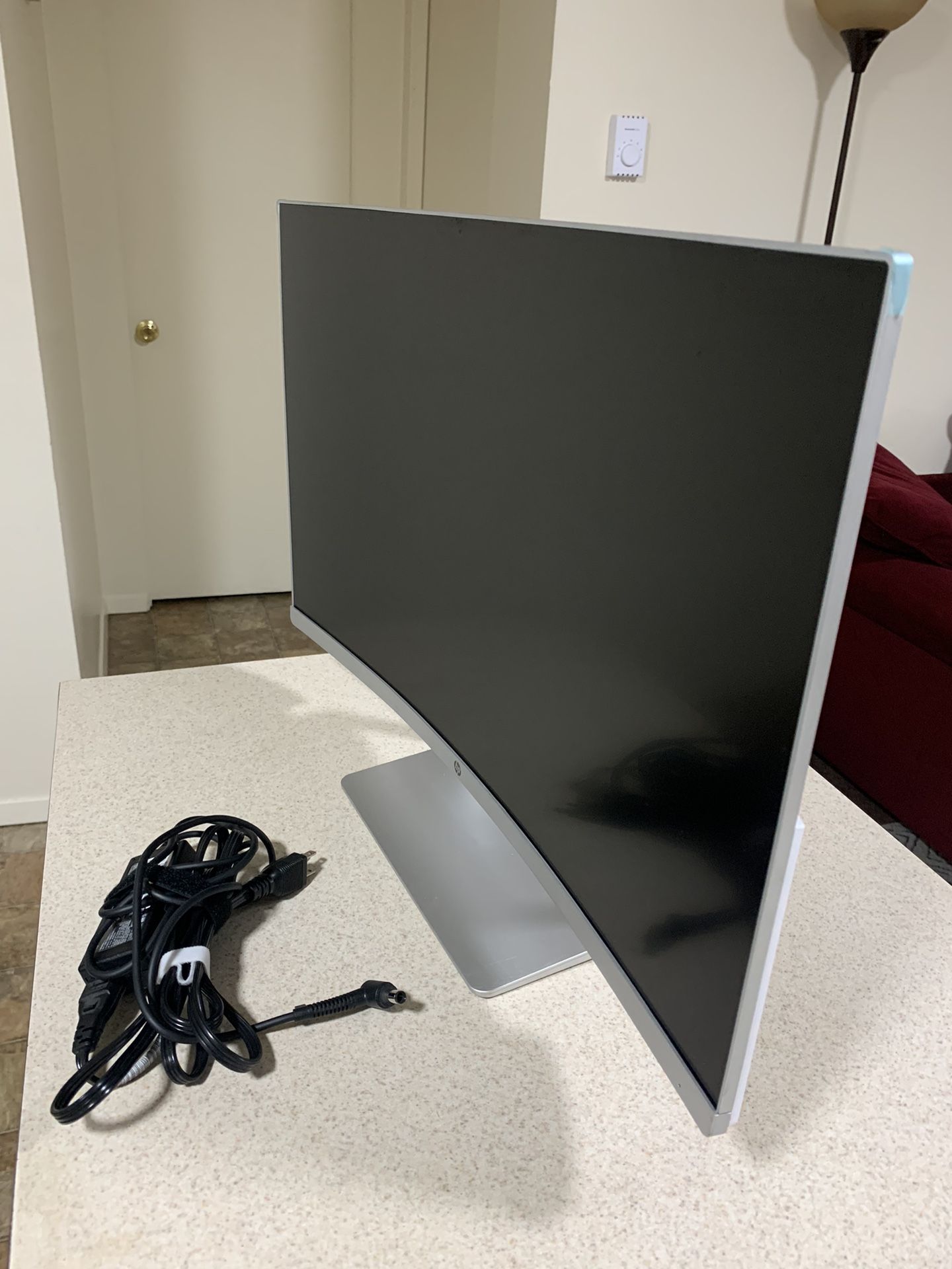 HP 27" Curved HP27SC1 LCD WLED Monitor