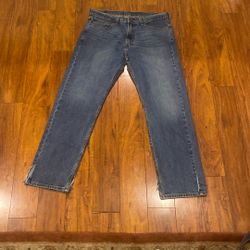 Baggy Light Blue 505 36 By 32