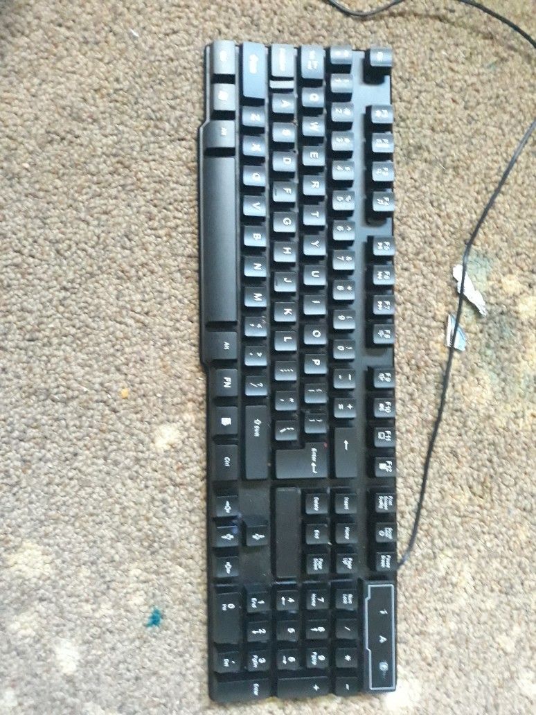 Rainbow LED Keyboard