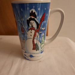 Christmas Snowman Coffee Mug