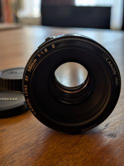Canon EF 50mm f1.8 II Lens