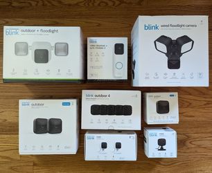 Blink security cameras - NEW & SEALED - see description for prices